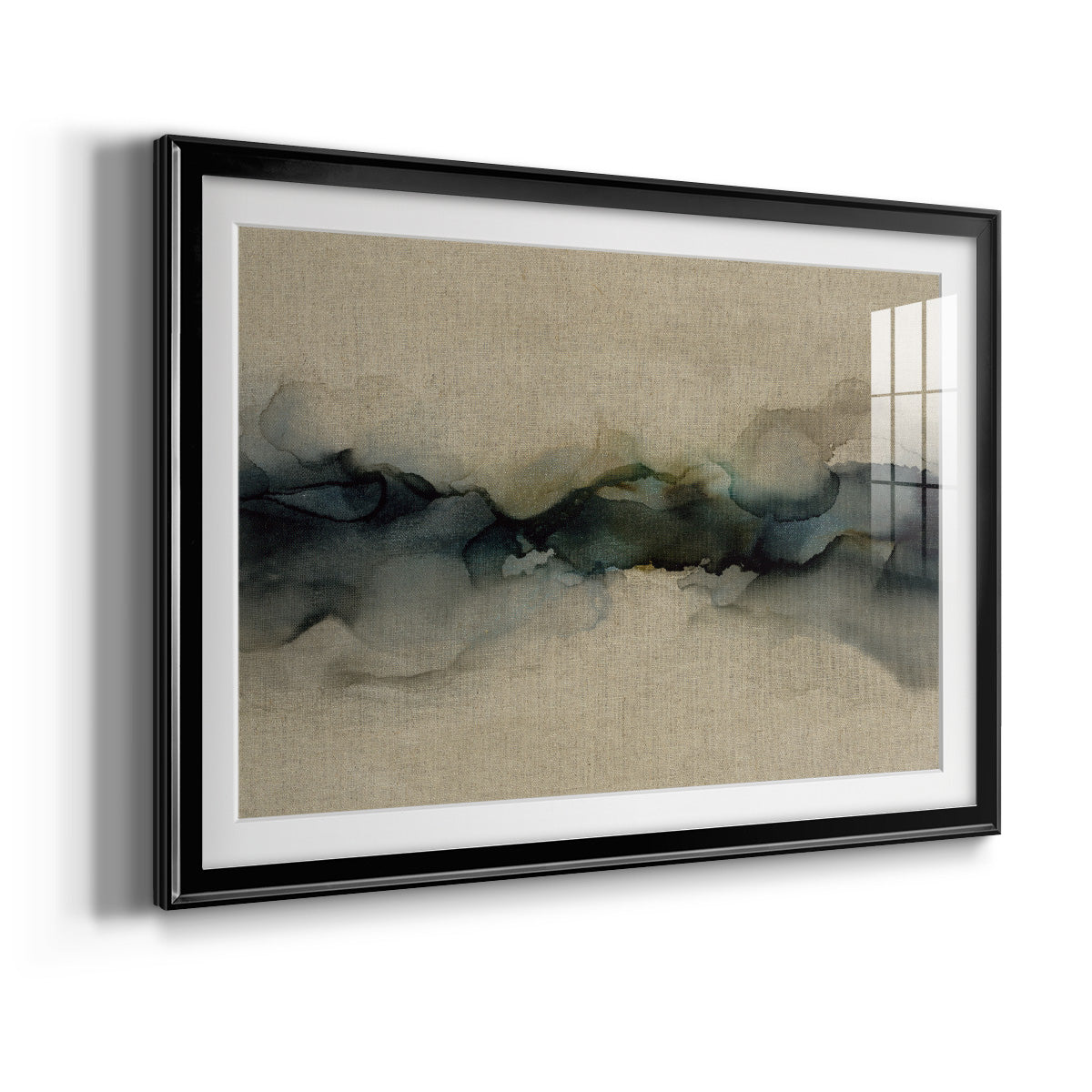 Ocean Streams - Modern Framed Art Print