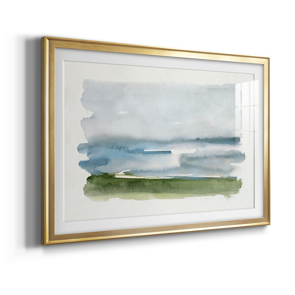 Coastline Splash II Premium Framed Print - Ready to Hang