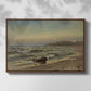 Storm at Rügen, 1882 - Floater Framed Canvas Print