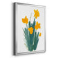 Daffodil Bunch II - Modern Framed Canvas Print