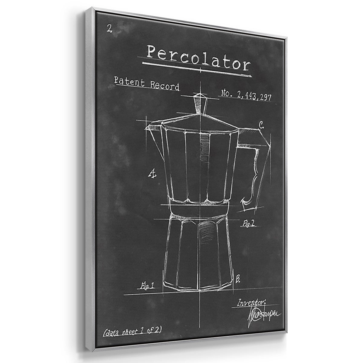 Morning Routine IV - Floater Framed Canvas Set