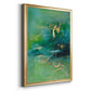 Peaceful Diptych II - Modern Framed Canvas Print