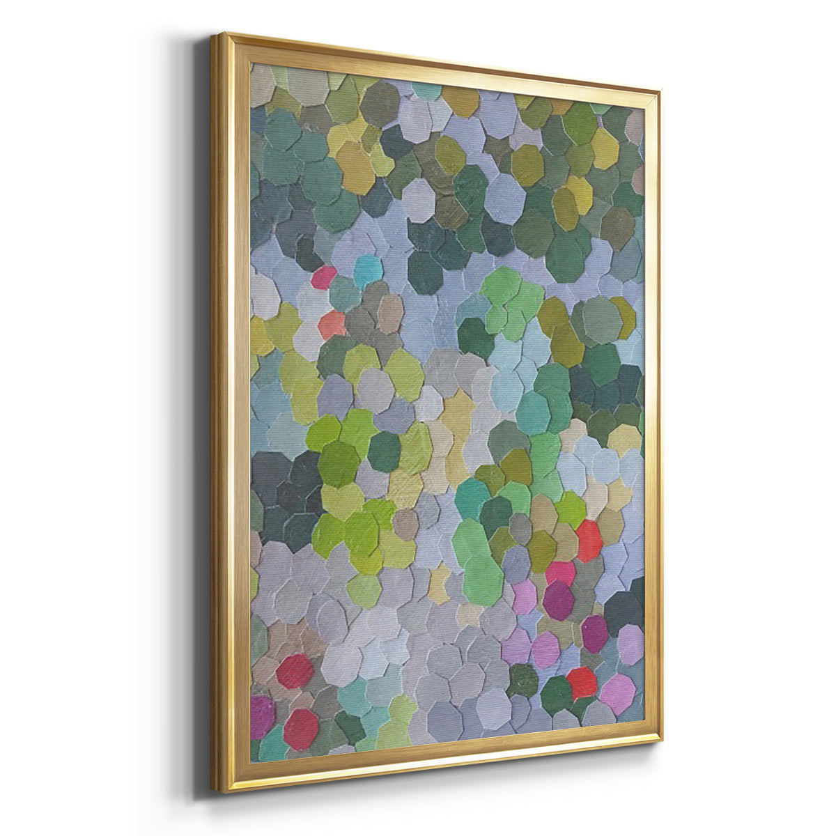 Huntington Gardens - Modern Framed Canvas Print