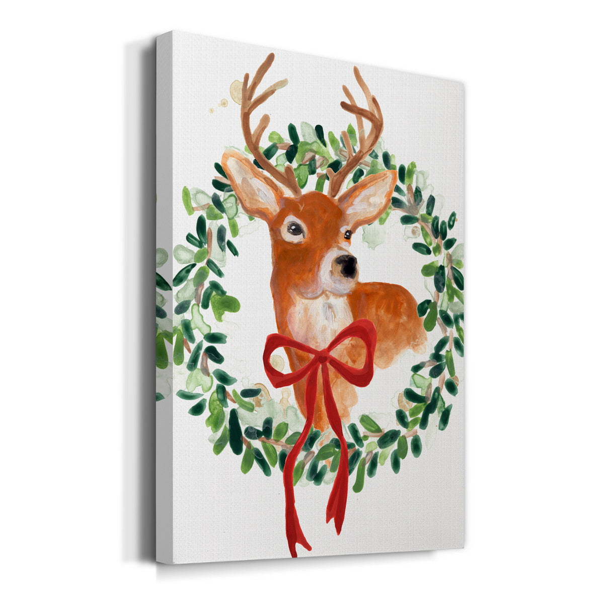 Woodland Holiday Collection B - Gallery Wrapped Canvas