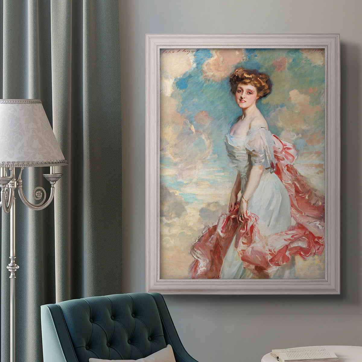 Miss Mathilde Townsend - Ornate Framed Canvas Print