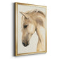 Golden Palomino II - Modern Framed Canvas Print