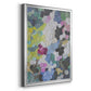 Walking through Waddesdon Gardens - Modern Framed Canvas Print