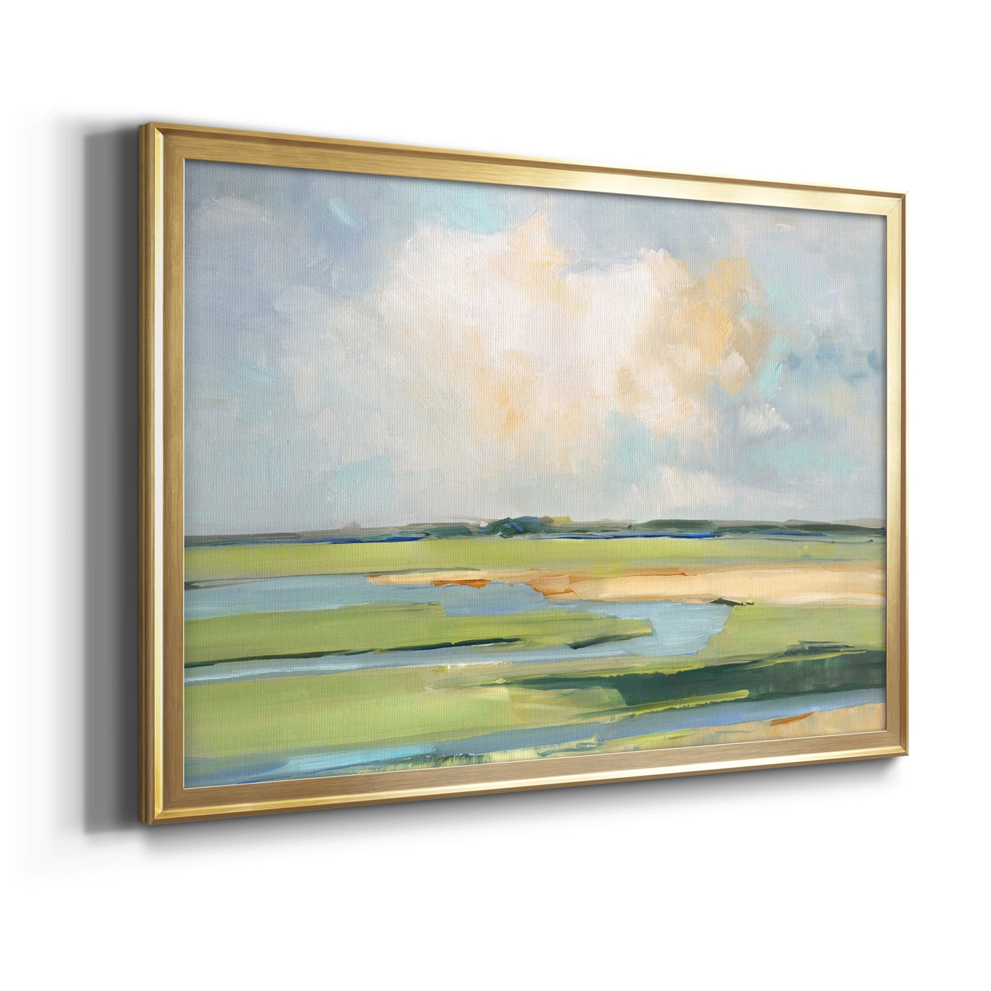 Pastel Horizon II Premium Classic Framed Canvas - Ready to Hang