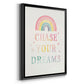 Sweet Unicorn III - Modern Framed Canvas Print