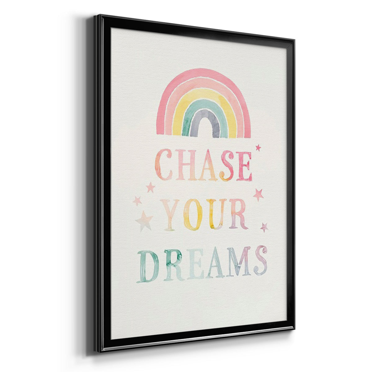 Sweet Unicorn III - Modern Framed Canvas Print