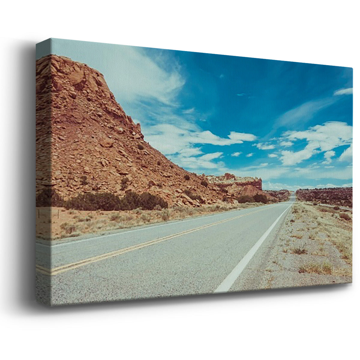 New Mexico Drive II Premium Gallery Wrapped Canvas - Ready to Hang