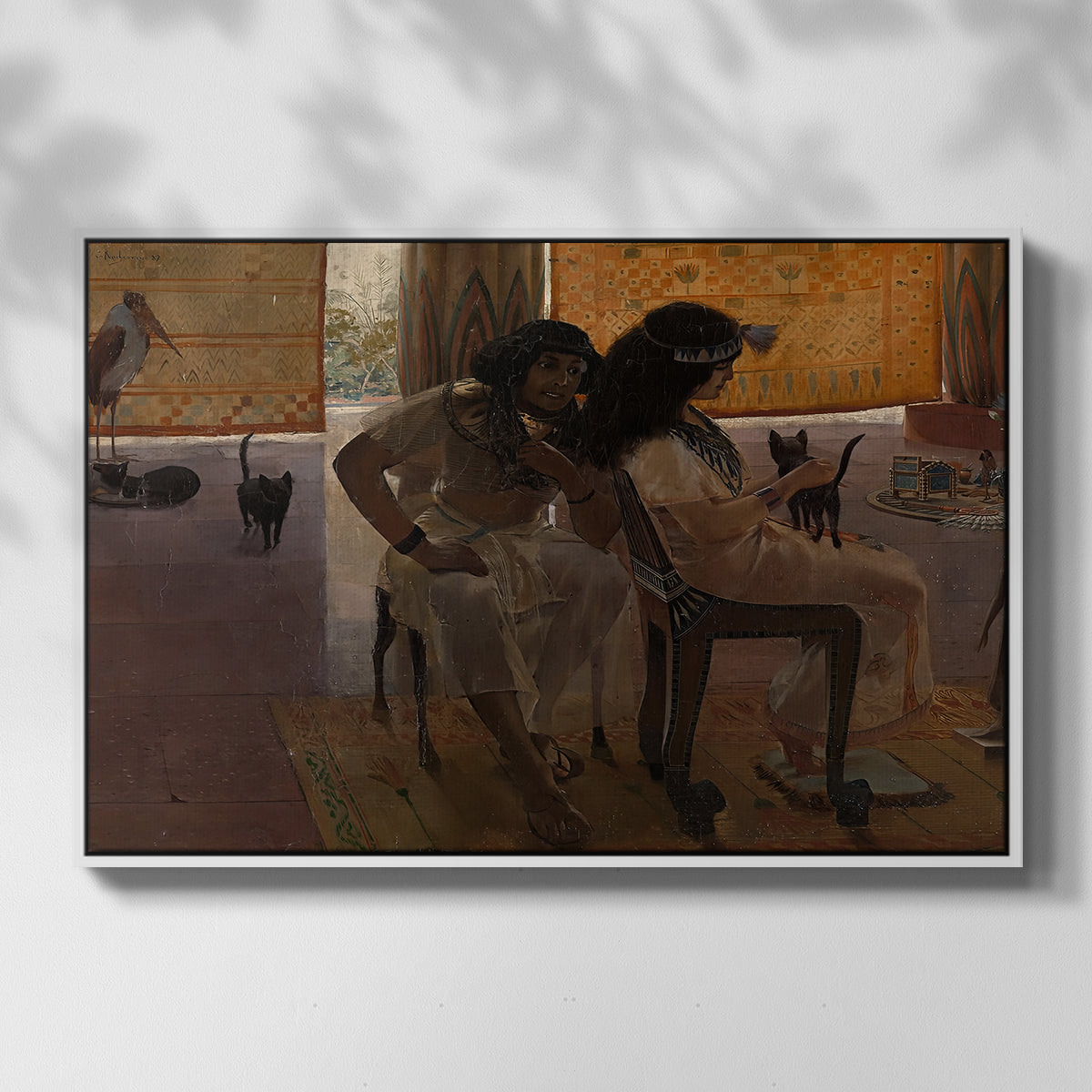 The Age of the Pharaohs, 1914 - Floater Framed Canvas Print