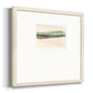 Layered Horizon II - Double Matboard Framed Print