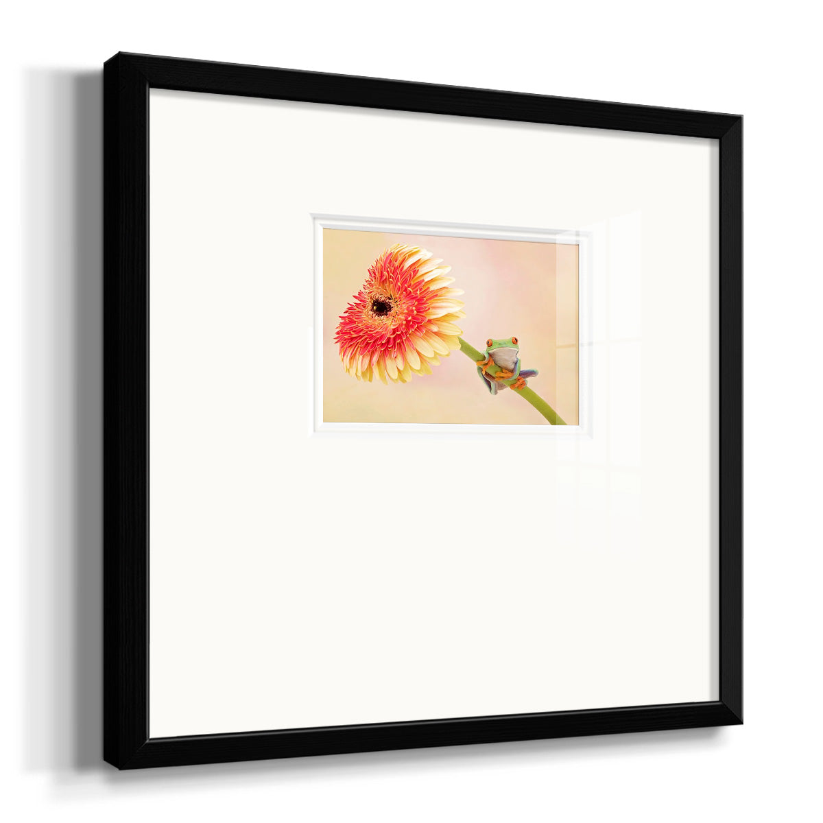 Hanging On IX Premium Framed Print Double Matboard