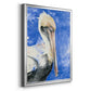 Pelican Pool I - Modern Framed Canvas Print