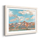 Pastel Western Vista II - Barnwood Framed Art Print