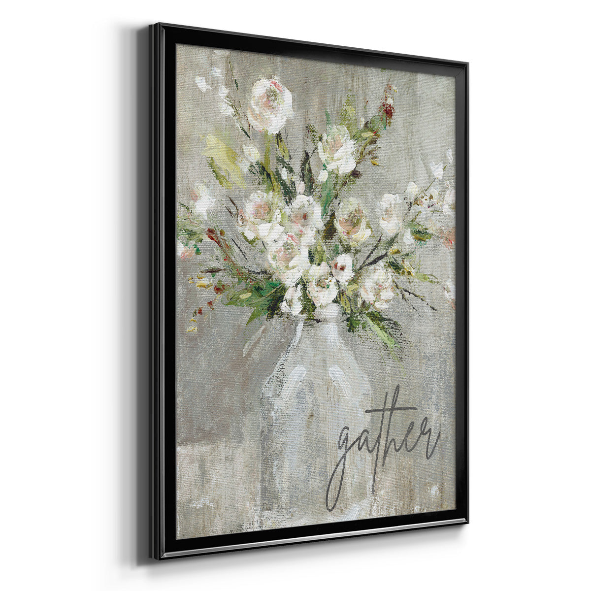 Gather - Modern Framed Canvas Print