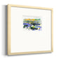 Silent Mountain III Premium Framed Print Double Matboard