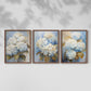 Floral Study Series XLIII - Restickable Framed Art Set