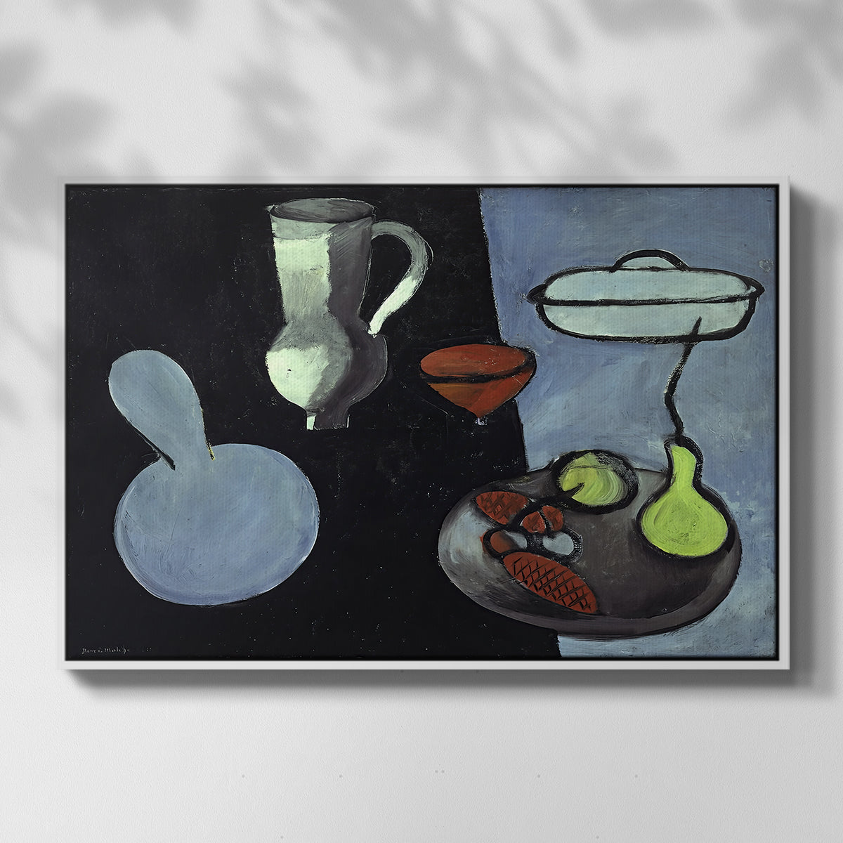 The Gourds (Les coloquintes), 1916 - Floater Framed Canvas Print