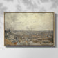 View from Montmartre, 1886 - Floater Framed Canvas Print