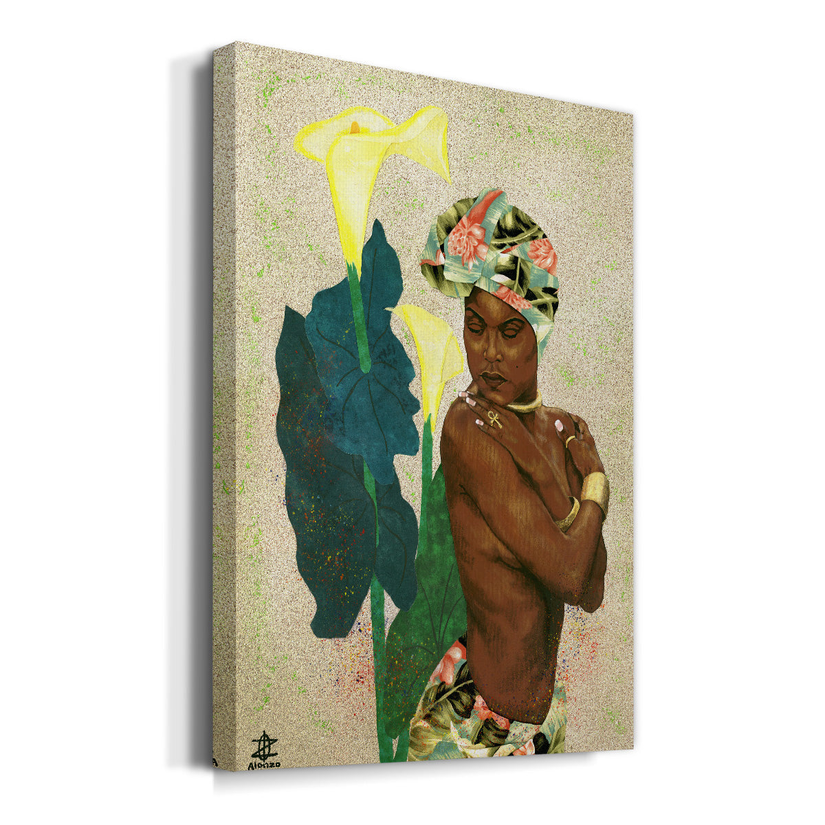 Woman Strong II Premium Gallery Wrapped Canvas - Ready to Hang