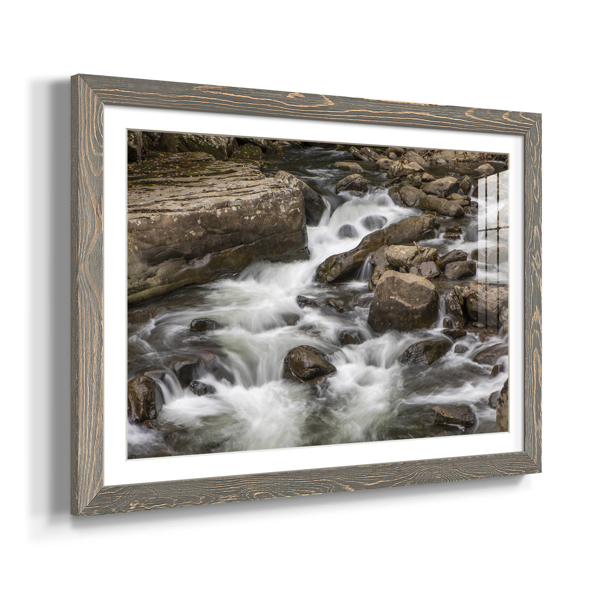 Rushing Calm-Premium Framed Print - Ready to Hang