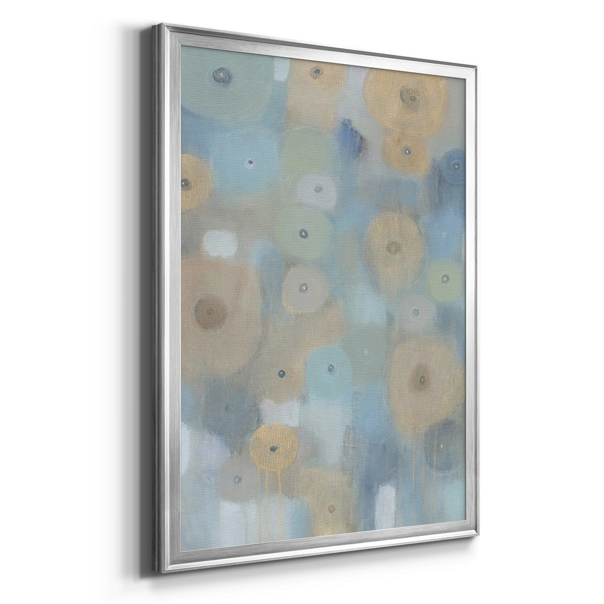 Spinning Wheels II - Modern Framed Canvas Print