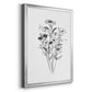 Farmhouse Plants II - Modern Framed Canvas Print