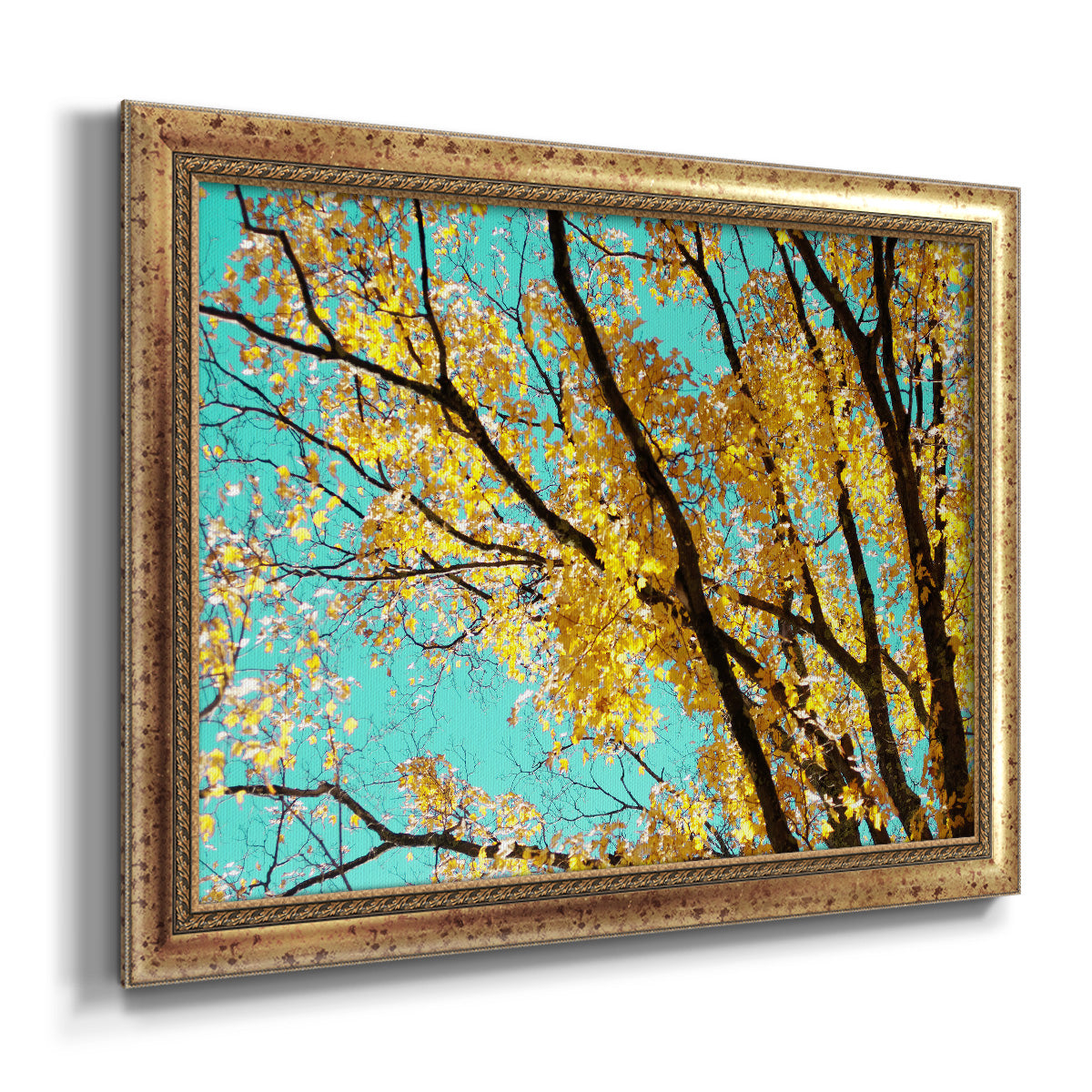 Autumn Tapestry IV Premium Framed Canvas- Ready to Hang