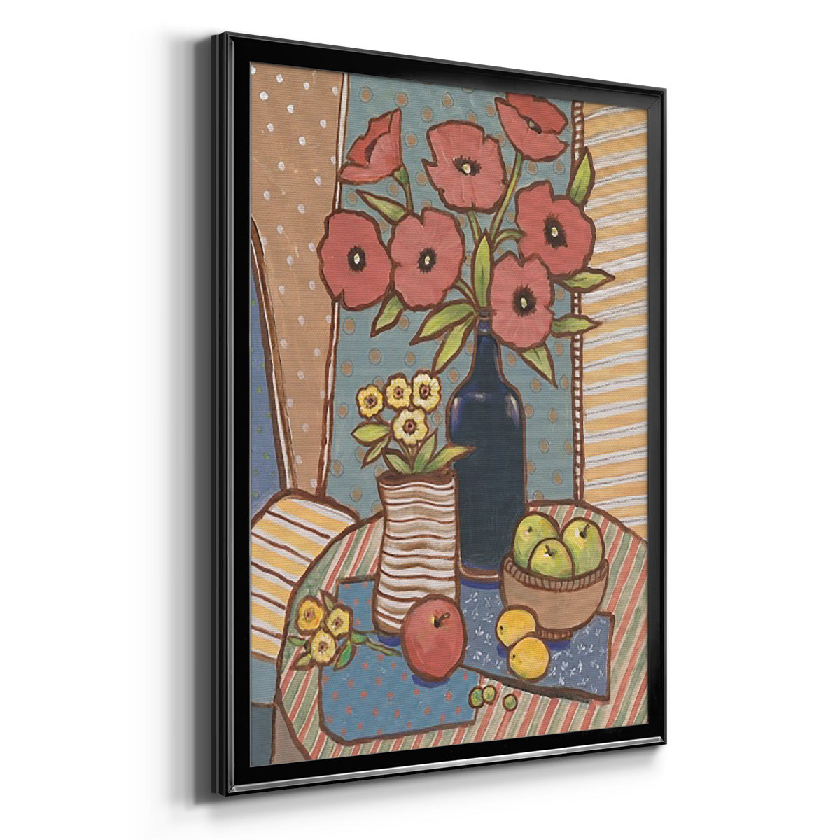 Table Still Life I - Modern Framed Canvas Print