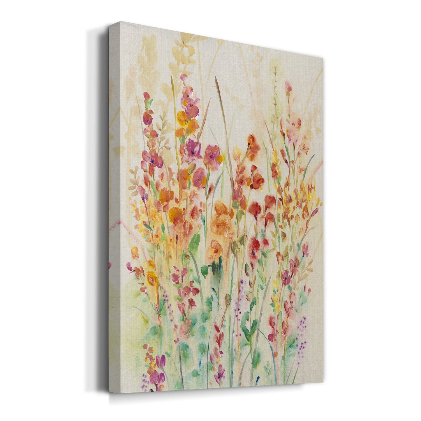 Brilliant Floral II Premium Gallery Wrapped Canvas - Ready to Hang