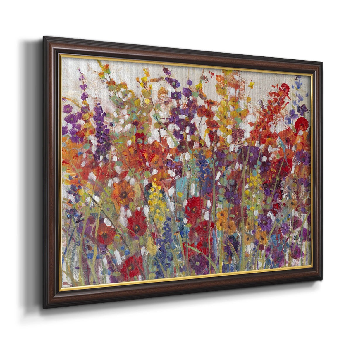 Variety of Flowers II Premium Framed Canvas- Ready to Hang