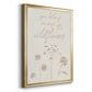 Wildflowers - Modern Framed Canvas Print