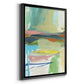 Radiant Horizon III - Modern Framed Canvas Print