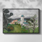 The Blue Villa (La Villa Bleue), c. 1918 - Floater Framed Canvas Print