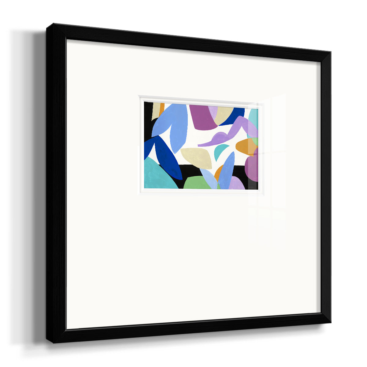 Ode to Matisse II- Premium Framed Print Double Matboard