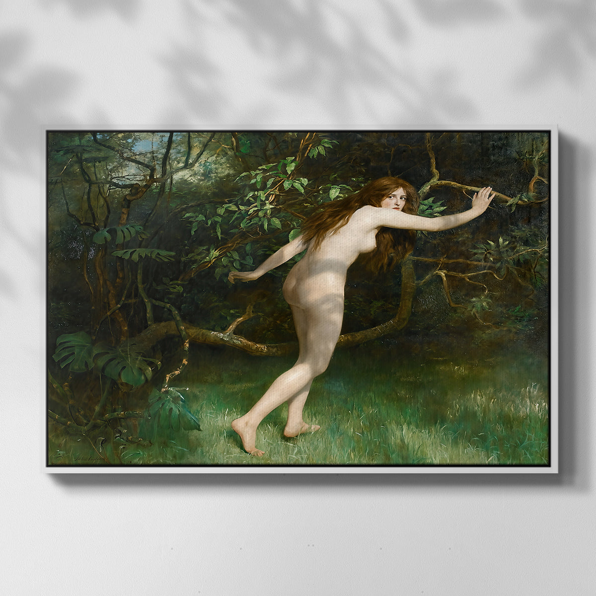 Eve, 1911 - Floater Framed Canvas Print