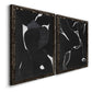 Night Bloom I - Premium Framed Canvas 2 Piece Set - Ready to Hang