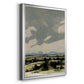 Pink Hazy Sky I - Modern Framed Canvas Print