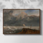 Port Ruysdael, 1827 - Floater Framed Canvas Print