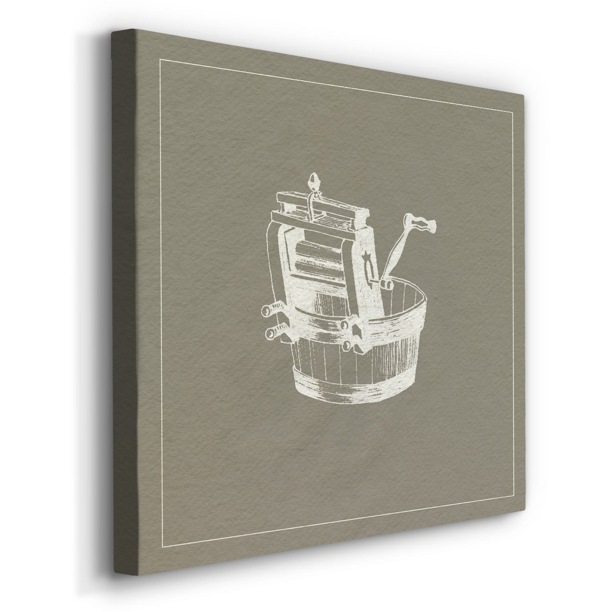 Laundry Tips V-Premium Gallery Wrapped Canvas - Ready to Hang