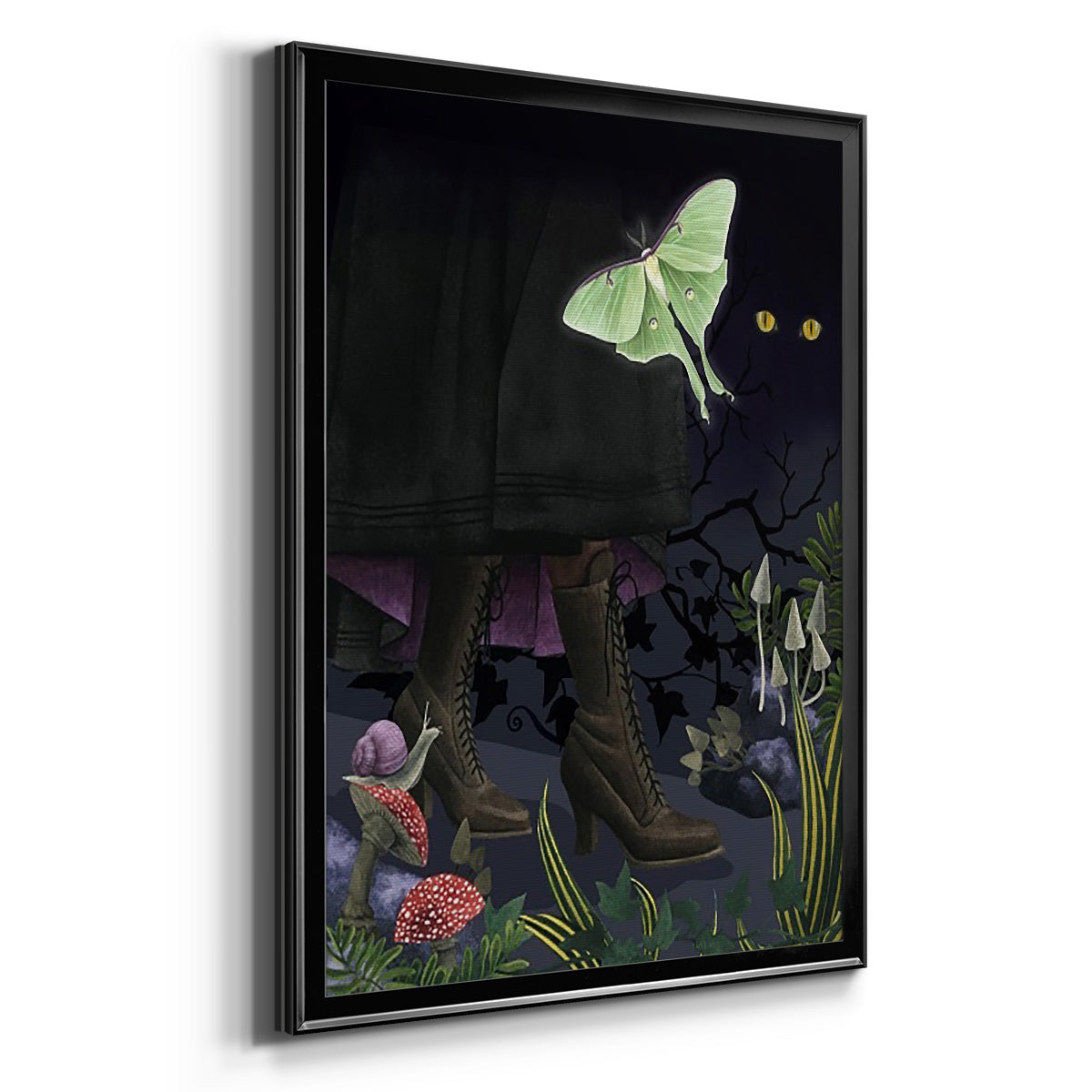 Hallowed Forest I -  Framed Canvas Print