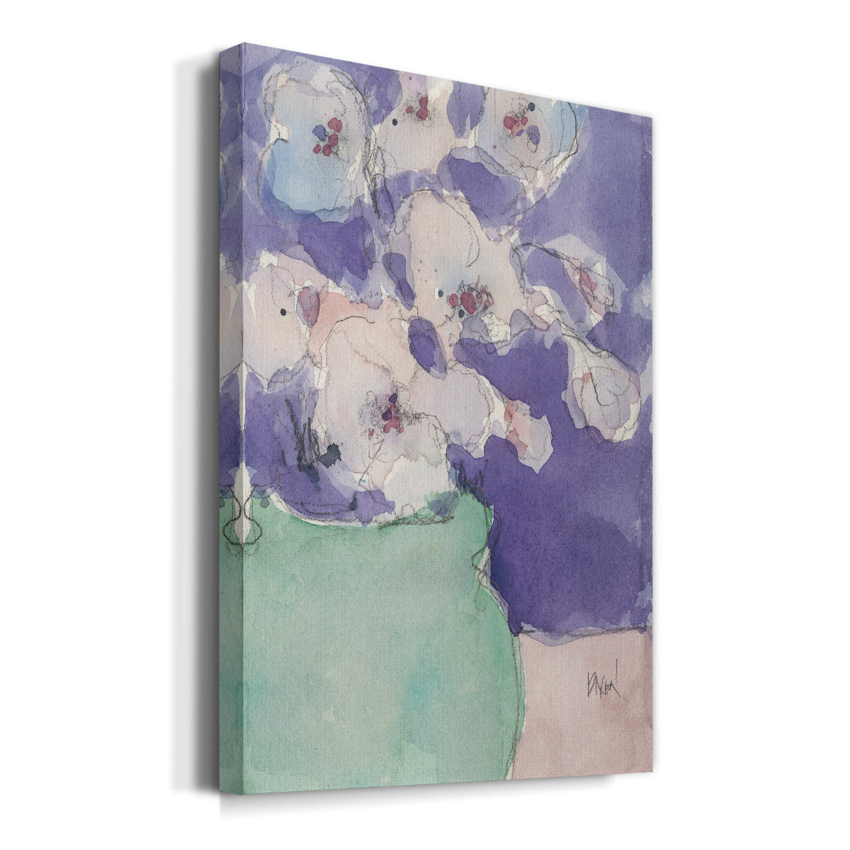 Floral Objects I - Canvas Art Print