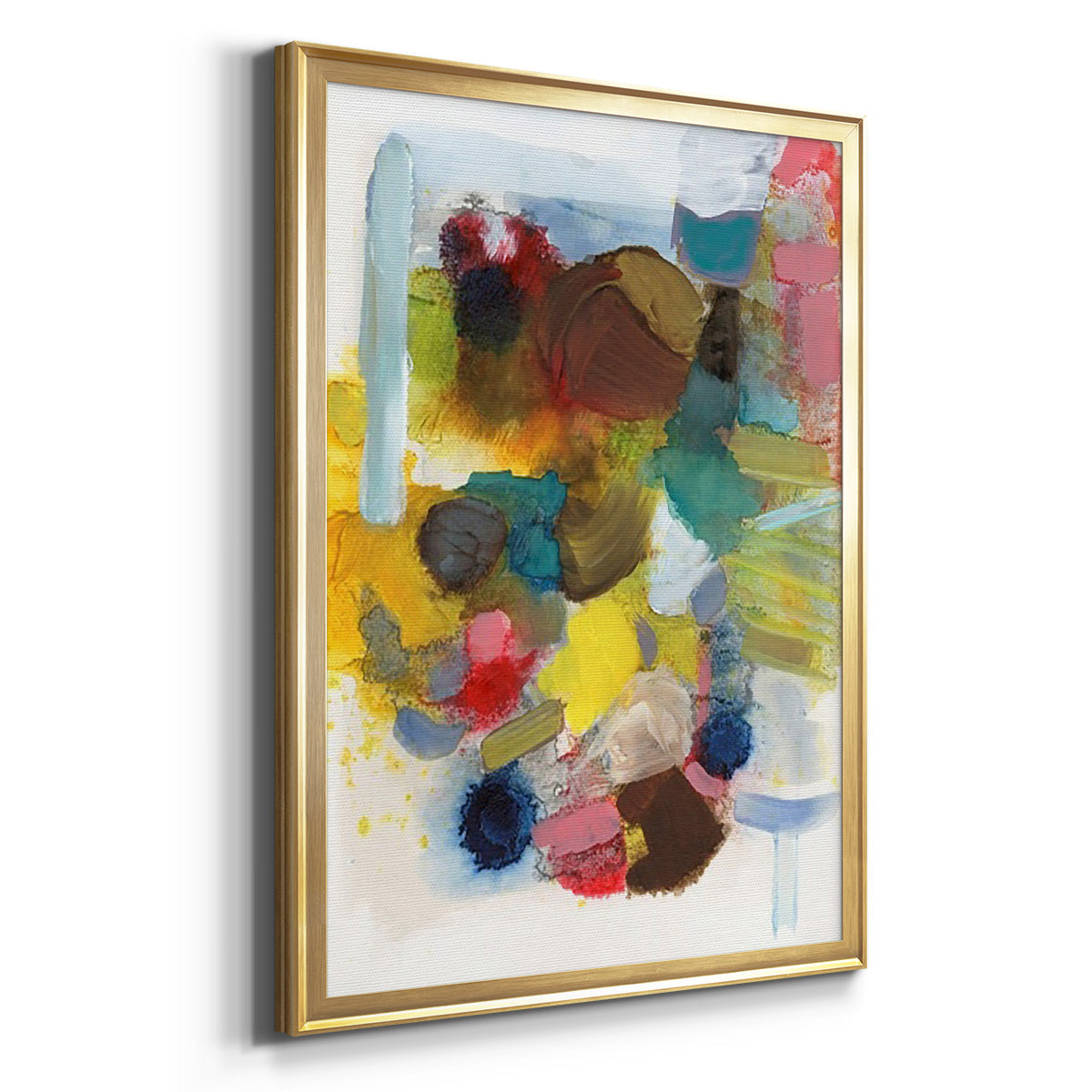 Everything at Once I - Modern Framed Canvas Print