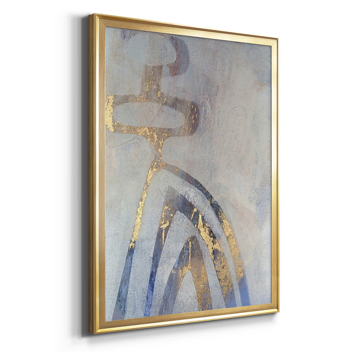 Linx III - Modern Framed Canvas Print