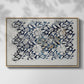 Watercolour for Printed Fabric Design: Wey, c. 1882-1883 - Floater Framed Canvas Print