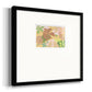 Neutral Blooms IV Premium Framed Print Double Matboard