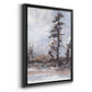 Vintage Tree Moment II - Modern Framed Canvas Print