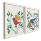 Whitty Bird I - Premium Framed Canvas 2 Piece Set - Ready to Hang